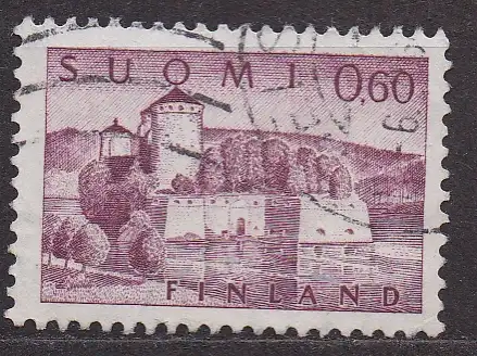 Finnland, Mi-Nr. 565 gest., Burg Olavinlinna