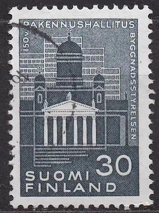 Finnland, Mi-Nr. 540 gest., 150 Jahre Verwaltung für öffentliche Bauten