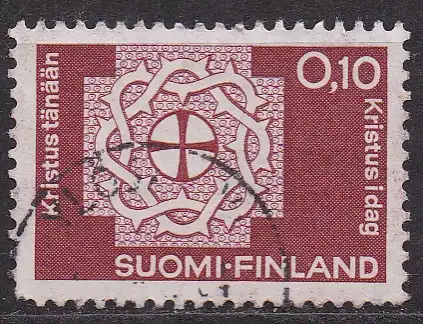 Finnland, Mi-Nr. 573 gest., Vollversammlung des Lutherischen Weltbundes