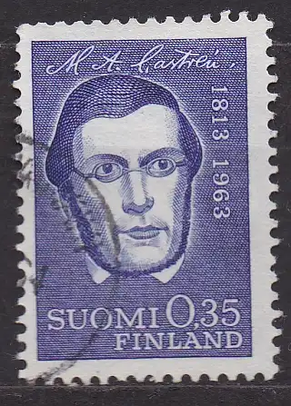Finnland, Mi-Nr. 584 gest., 150. Geburtstag von Mathias Alexander Castrén