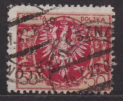 Polen, Mi-Nr. 172 gest., Wappenadler