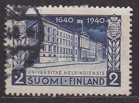 Finnland, Mi-Nr. 227 gest., 300. Jahrestag der Gründung der 1. finnischen Universität