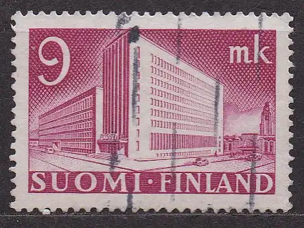 Finnland, Mi-Nr. 270 gest., Postverwaltungsgebäude in Helsinki