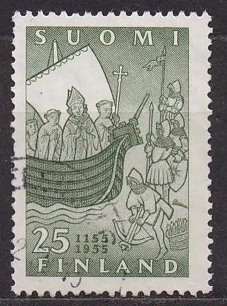 Finnland, Mi-Nr. 440 gest., 800 Jahre Christuslehre in Finnland