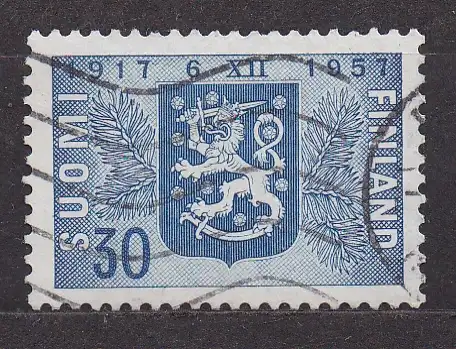 Finnland, Mi-Nr. 486 gest., 40 Jahre Selbständigkeit