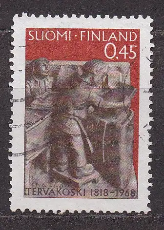 Finnland, Mi-Nr. 641 gest., 150 Jahre Papierfabrik Tervakoski