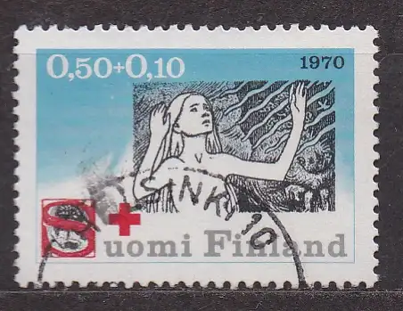Finnland, Mi-Nr. 674 gest., 100 Jahre Meisterwerk der finnischen Literatur "Die Sieben Brüder"