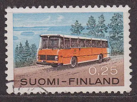 Finnland, Mi-Nr. 699 gest., Postomnibus