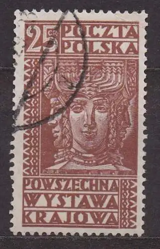 Polen, Mi-Nr. 260 gest., Allgemeine Landesausstellung Posen