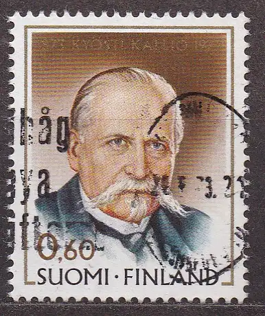 Finnland, Mi-Nr. 721 gest., 100. Geburtstag von Staatspräsident Kyösti Kallio