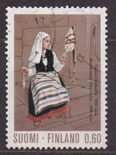 Finnland, Mi-Nr. 734 gest., Tracht aus Karelien