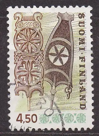 Finnland, Mi-Nr. 782 Ay gest., Volkskunst