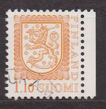 Finnland, Mi-Nr. 834 II gest., Staatswappen