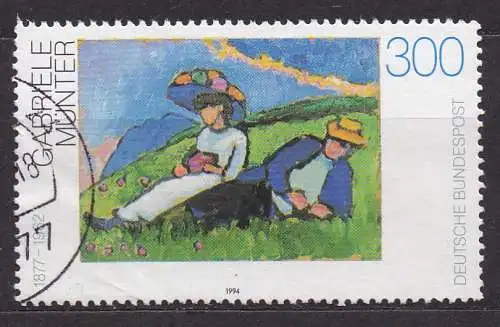 BRD, Mi-Nr. 1750 gest., Deutsche Malerei des 20. Jahrhunderts