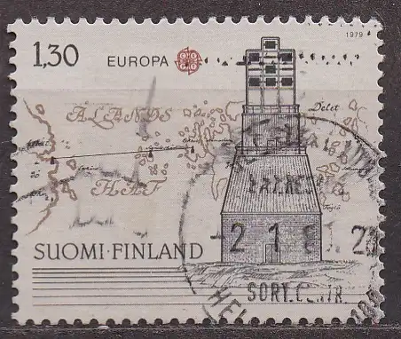 Finnland, Mi-Nr. 843 gest., Geschichte des Post- und Fernmeldewesens