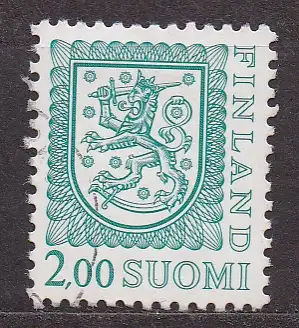 Finnland, Mi-Nr. 1103 II gest., Staatswappen