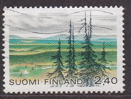 Finnland, Mi-Nr. 1037 gest., Urho-Kekkonen-Nationalpark
