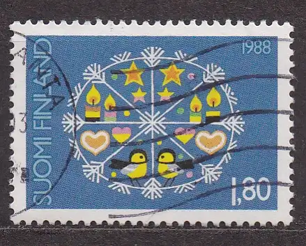 Finnland, Mi-Nr. 1067 gest., Weihnachten