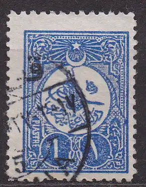 Türkei, Mi-Nr. 162 II C gest., Tugra Abdul Hamid V.