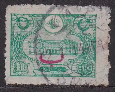 Türkei, Mi-Nr. 222 gest., Hauptpost Konstantinopel