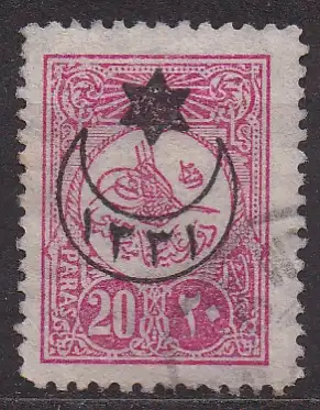 Türkei, Mi-Nr. 306 gest., Freimarke mit Aufdruck
