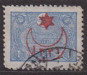 Türkei, Mi-Nr. 321 gest., Freimarke mit Aufdruck