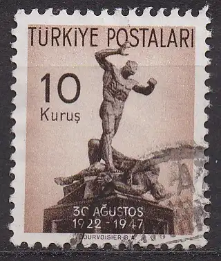 Türkei, Mi-Nr. 1190 gest., 25. Jahrestag der Schlacht von Dumlupinar