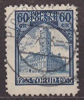 Polen, Mi-Nr. 279 gest., 700 Jahre Thorn