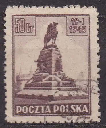Polen, Mi-Nr. 393 gest., Denkmal in Krakau