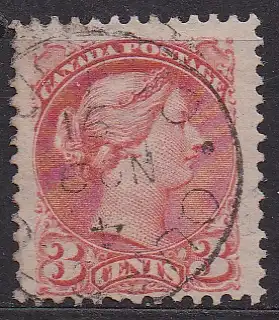 Kanada, Mi-Nr. 28 A gest., Königin Victoria