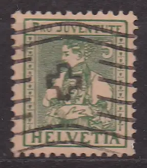 Schweiz, Mi-Nr. 134 gest., Pro Juventute 1917: Trachten