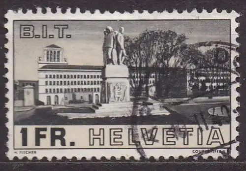 Schweiz, Mi-Nr. 324 gest., Internationales Arbeitsamt