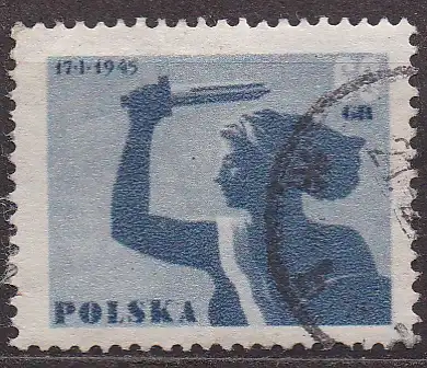 Polen, Mi-Nr. 898 gest., 10. Jahrestag der Befreiung Warschaus