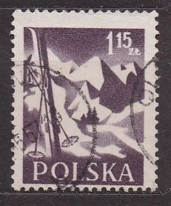Polen, Mi-Nr. 969 gest., Wandern