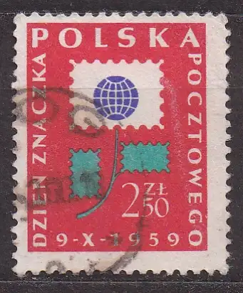 Polen, Mi-Nr. 1126 gest., Tag der Briefmarke