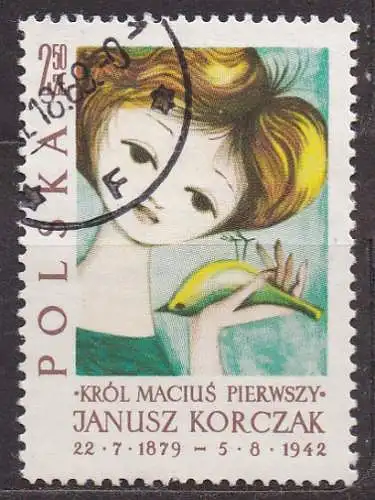 Polen, Mi-Nr. 1361 gest., 20. Todestag von Janusz Korczak