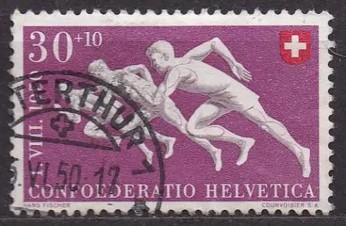 Schweiz, Mi-Nr. 548 gest., Pro Patria 1950: Sport - Kurzstreckenlauf