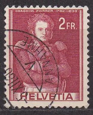 Schweiz, Mi-Nr. 686 gest., Oberst Joachim Forrer