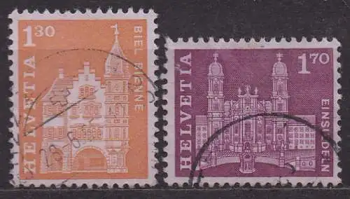 Schweiz, Mi-Nr. 764 + 765 gest., Baudenkmäler