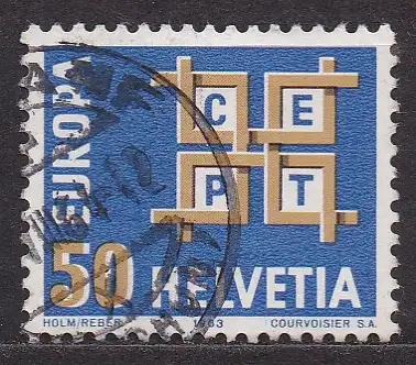 Schweiz, Mi-Nr. 781 gest., Europa CEPT 1963