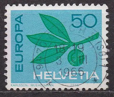 Schweiz, Mi-Nr. 825 gest., Europa CEPT 1965