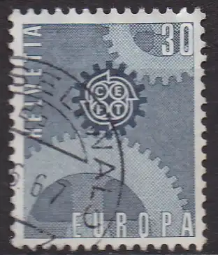 Schweiz, Mi-Nr. 850 gest., Europa CEPT 1967