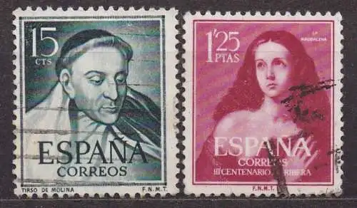 Spanien, Mi-Nr. 1018 + 1024 gest., 