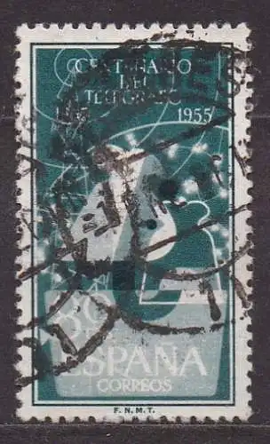 Spanien, Mi-Nr. 1066 gest., 100 Jahre Spanische Telegraphie