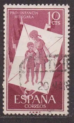 Spanien, Mi-Nr. 1097 gest., Für die ungarische Jugend