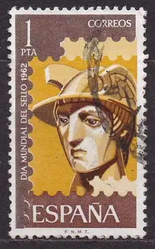 Spanien, Mi-Nr. 1319 gest., Welttag der Briefmarke