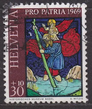Schweiz, Mi-Nr. 904 gest., Pro Patria 1969