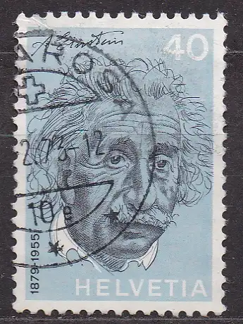 Schweiz, Mi-Nr. 982 gest., Albert Einstein