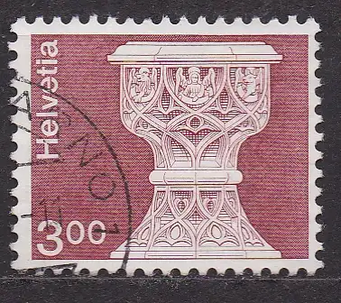 Schweiz, Mi-Nr. 1160 gest., Architektur und Kunsthandwerk