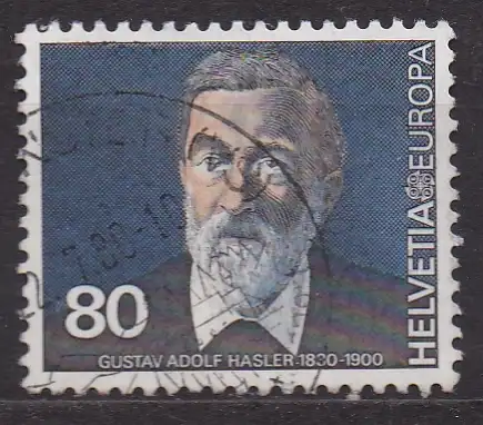 Schweiz, Mi-Nr. 1175 gest., Gustav Adolf Hasler